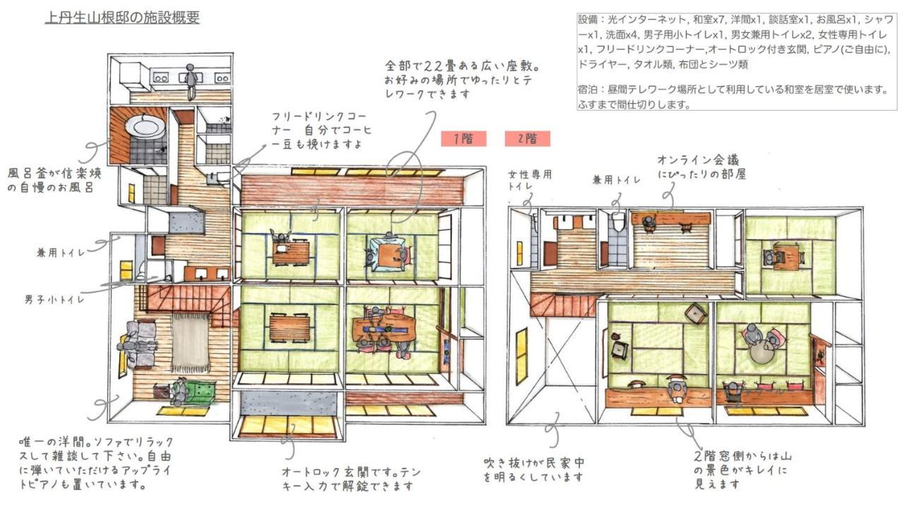 Worcation Base Kaminyu Yamane House - Vacation Stay 03960V Наґахама Екстер'єр фото